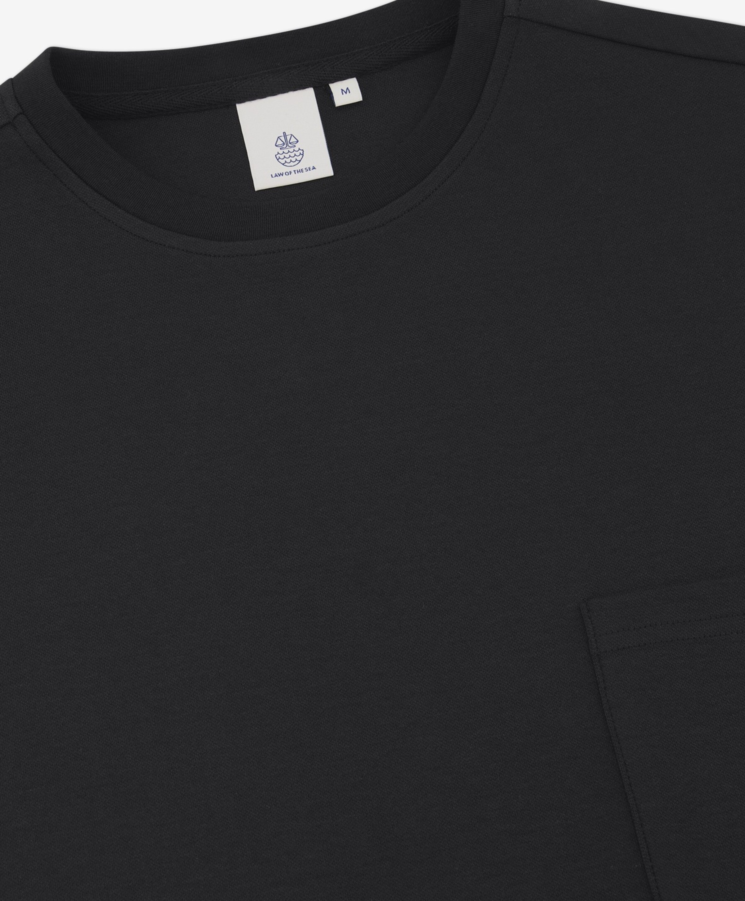 Law of the Sea Heren T-shirt zwart
