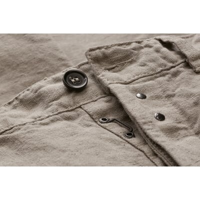 Herrenhose Leinen, Taupe
