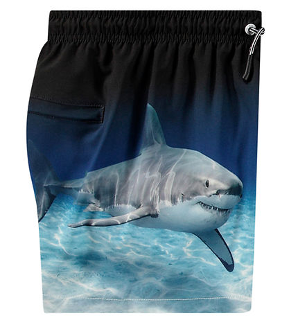 Molo Badeshorts - UV50+ - Niko - Verblasst Shark