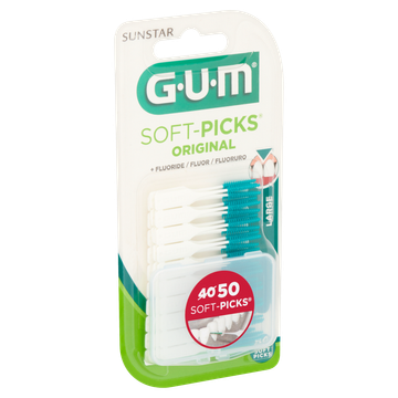 GUM® Soft-Picks® Original Tandenstokers Large 50 Stuks