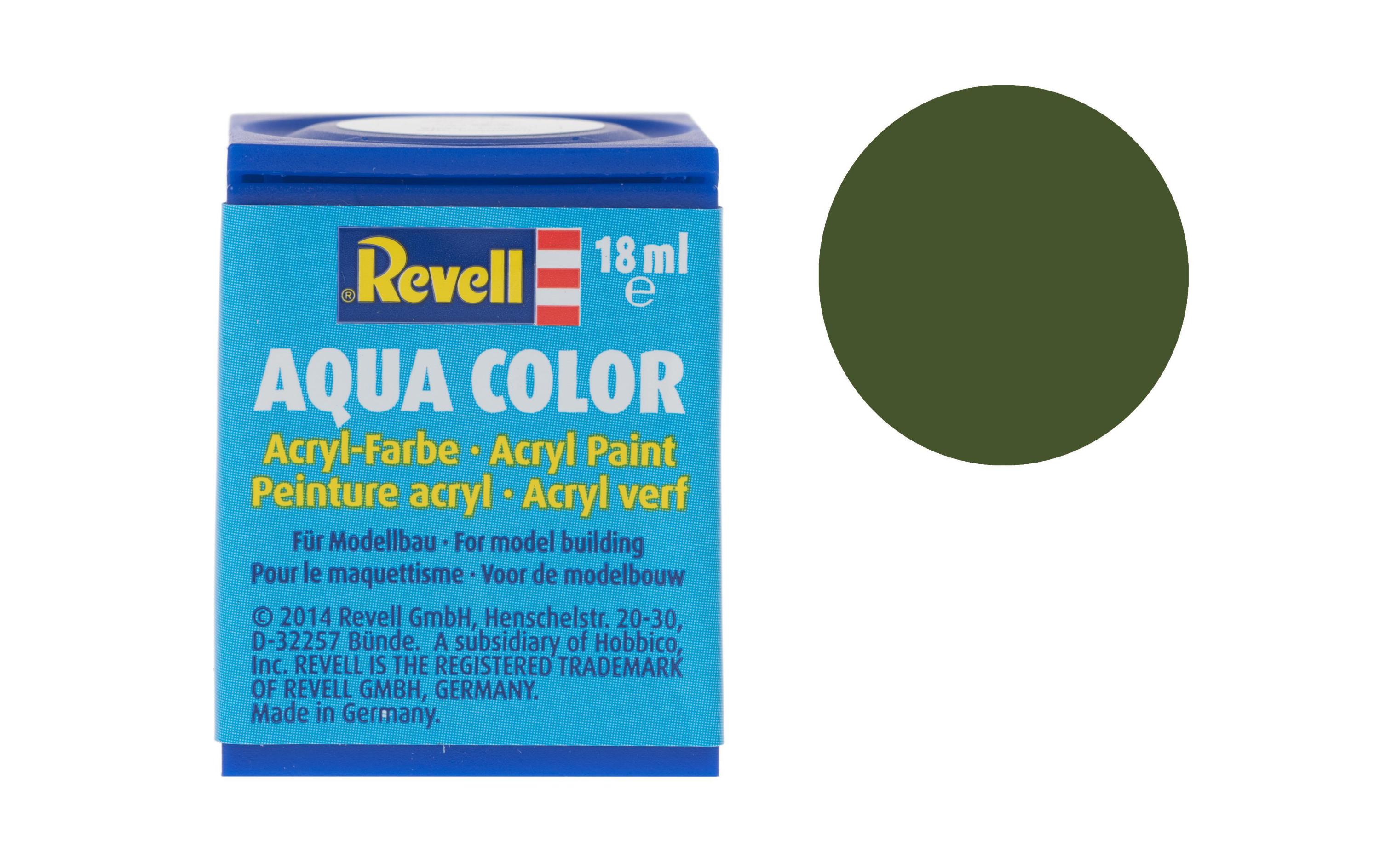 Acrylfarbe 36 361 olivgrün seidenmattModellbau Acryl-Farbe