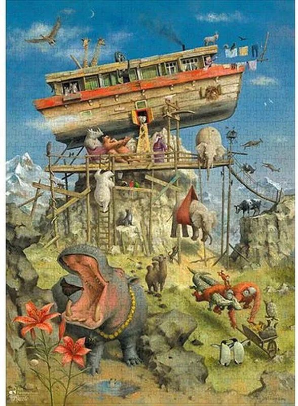 Puzzel - Marius van Dokkum - De ark van Noach - 1000st.
