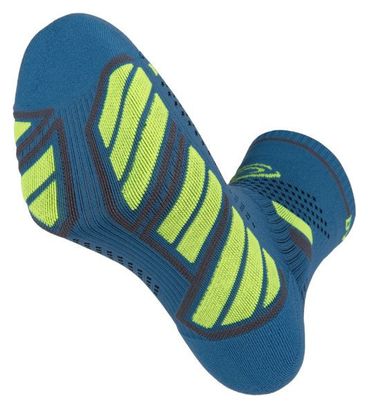 Chaussettes BV Sport Trail Ultra Mid Bleu/Jaune
