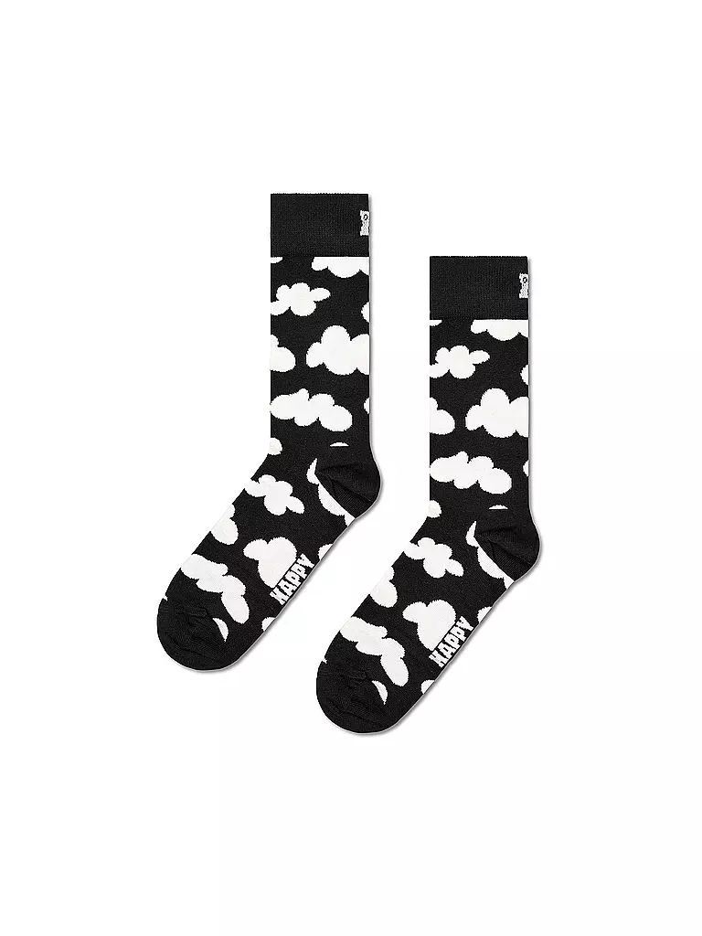 HAPPY SOCKS Herren Geschenkbox Socken BLACK & WHITE 3er Pkg 41-46 black schwarz