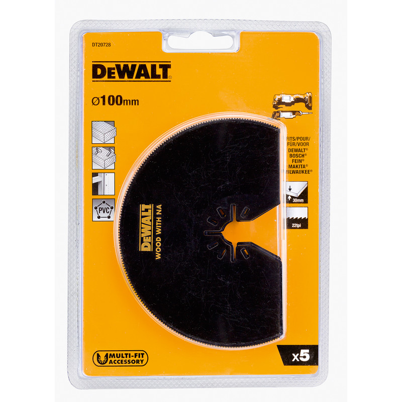 DeWALT DT20728-QZ BiM zaagbladenset 5-delig