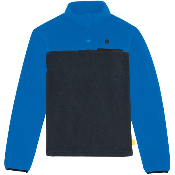Sweat polaire randonnée LAGOPED SWEECE BLEU ROI