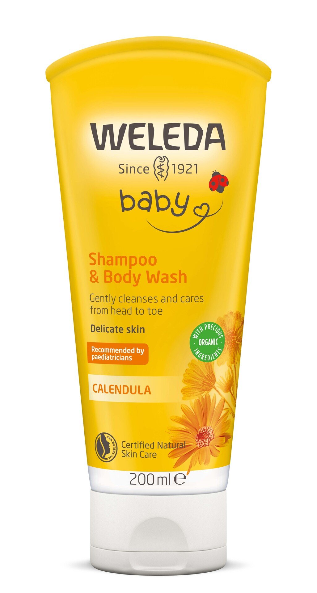 Weleda Calendula Shampoo & Bodywash 200ml