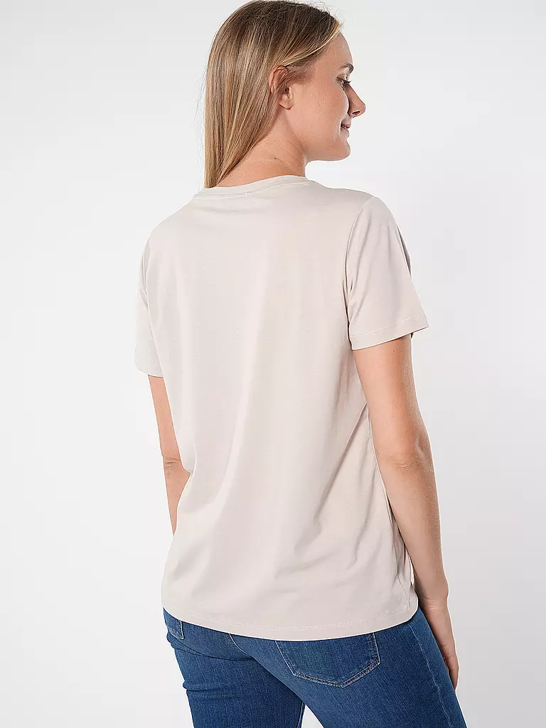 COMMA T-Shirt beige