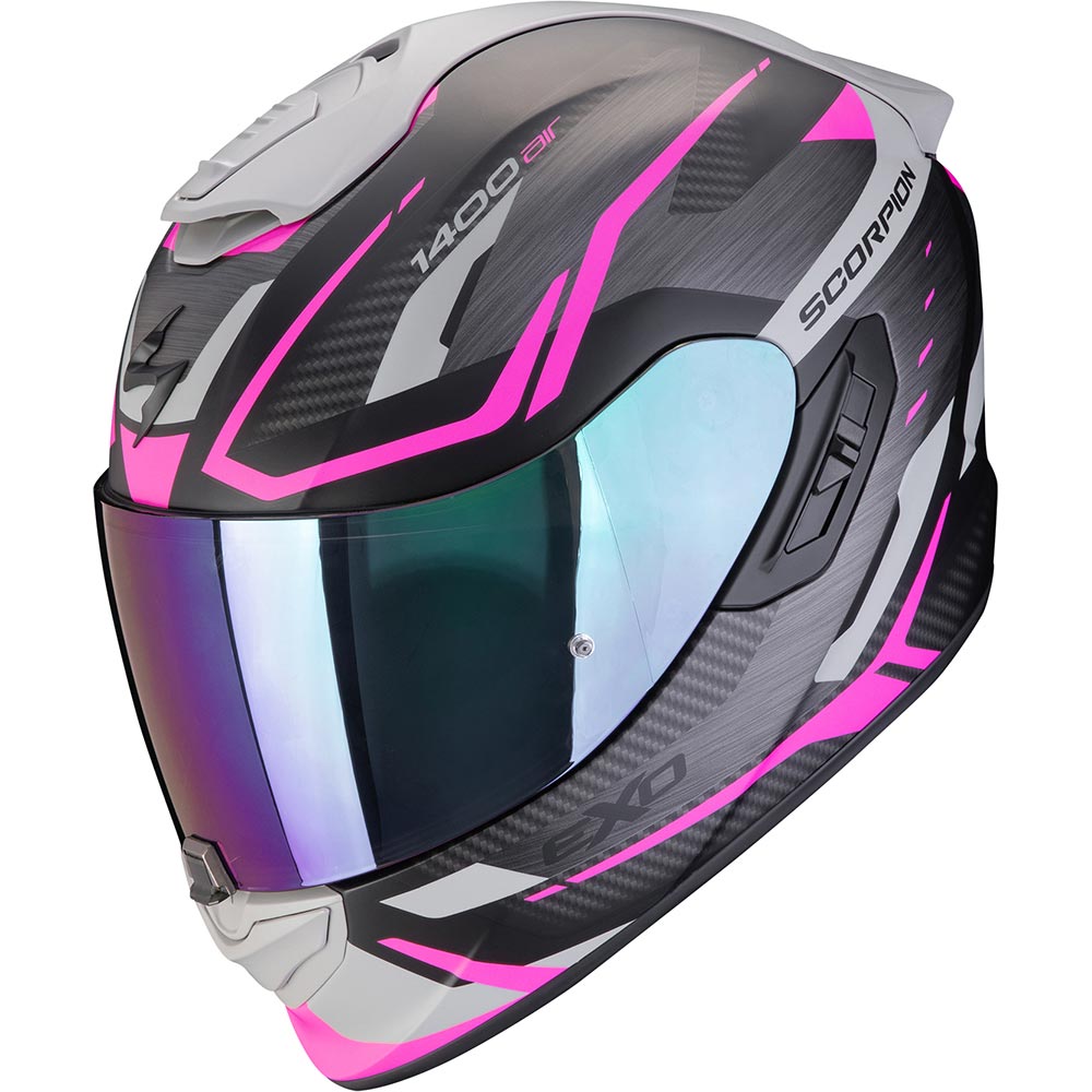 Scorpion - Casque Exo-1400 Evo II Air Accord Noir Mat / Rose