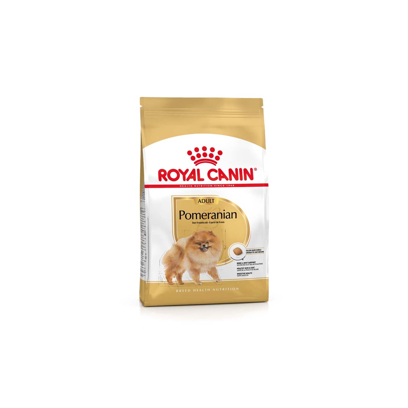ROYAL CANIN POMERANIAN BREED ADULT Trockennahrung für ausgewachsene Zwergspitze (>8 Monate) 1,5 kg