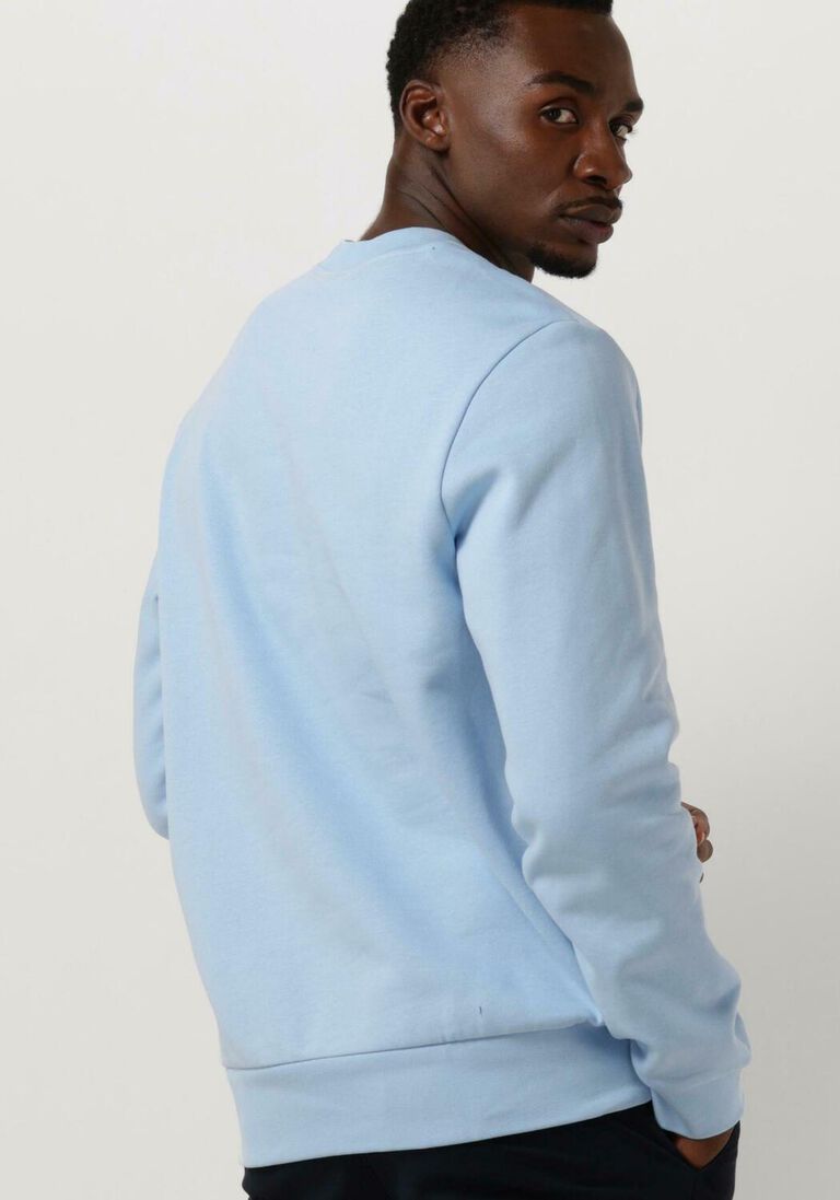 LACOSTE lichtblauwe lacoste trui 1hs1 men sweatshirt