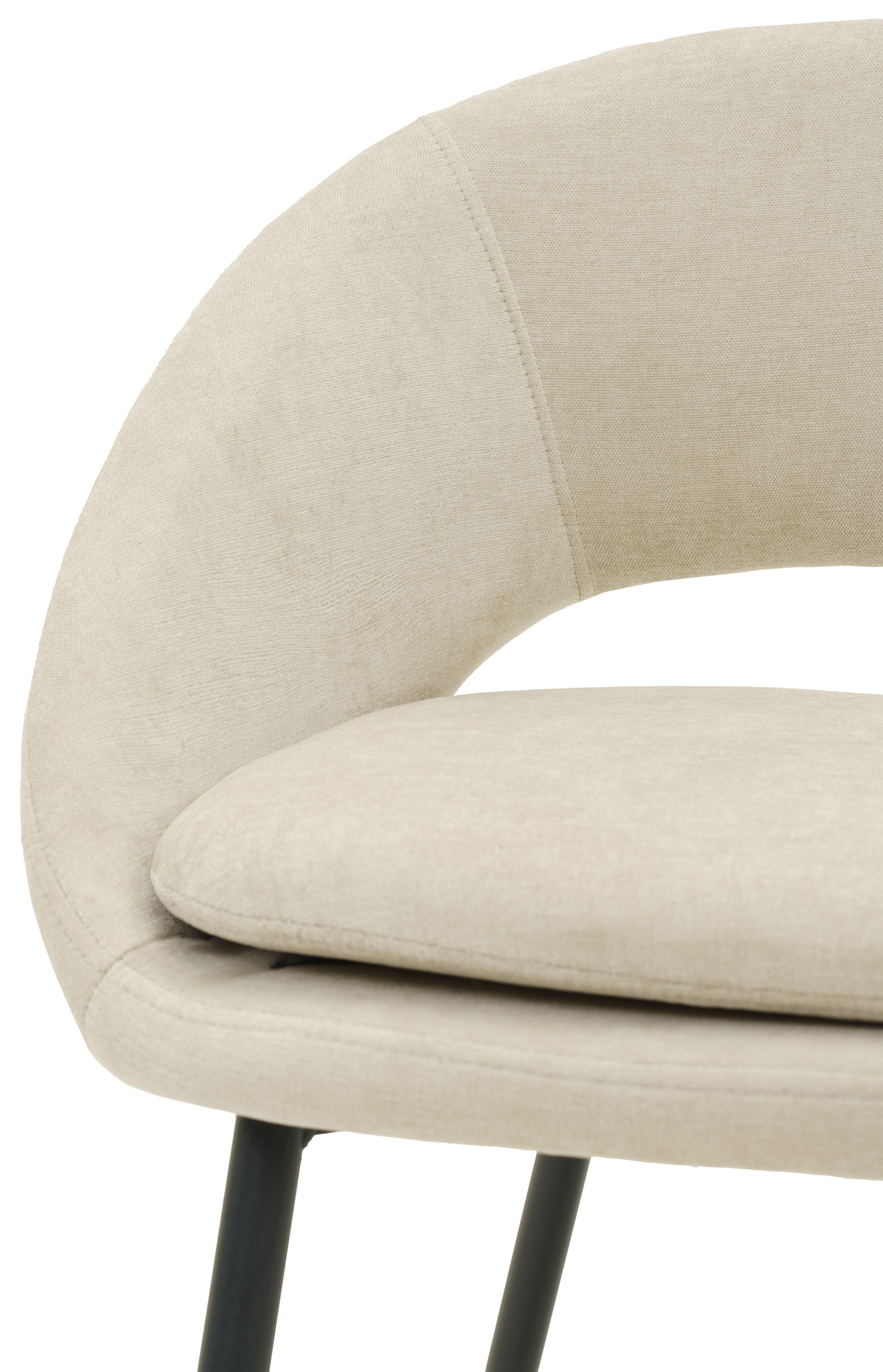 Eetkamerstoel Maloy 24 Naturel Saga B62 x D55 x H80 cm