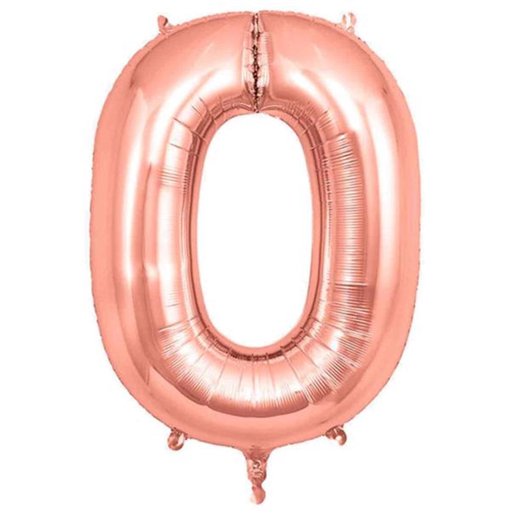 Køb My Little Day Folieballon Tal Rosa Guld