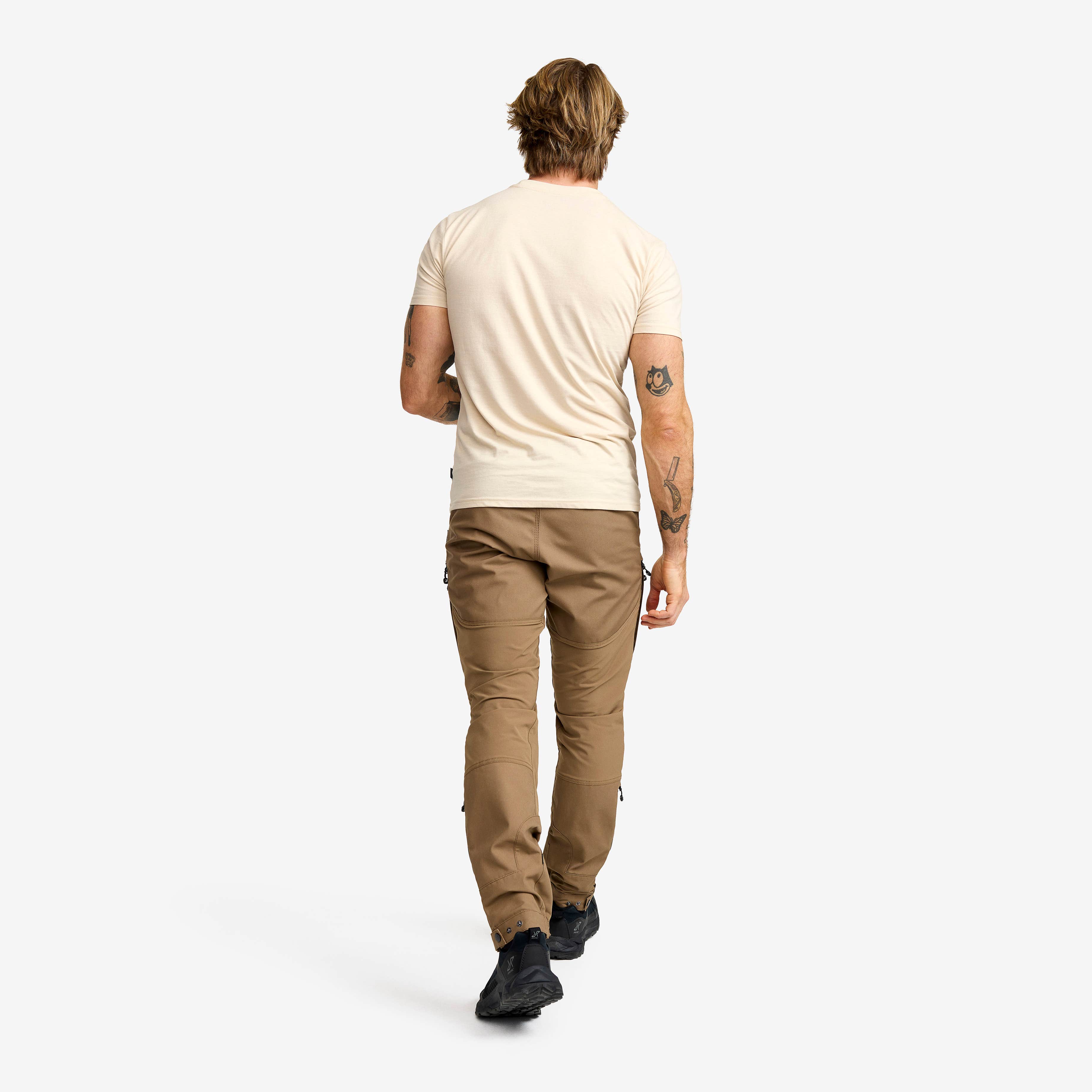 Easy T-shirt Slim Fit Herre Oatmeal
