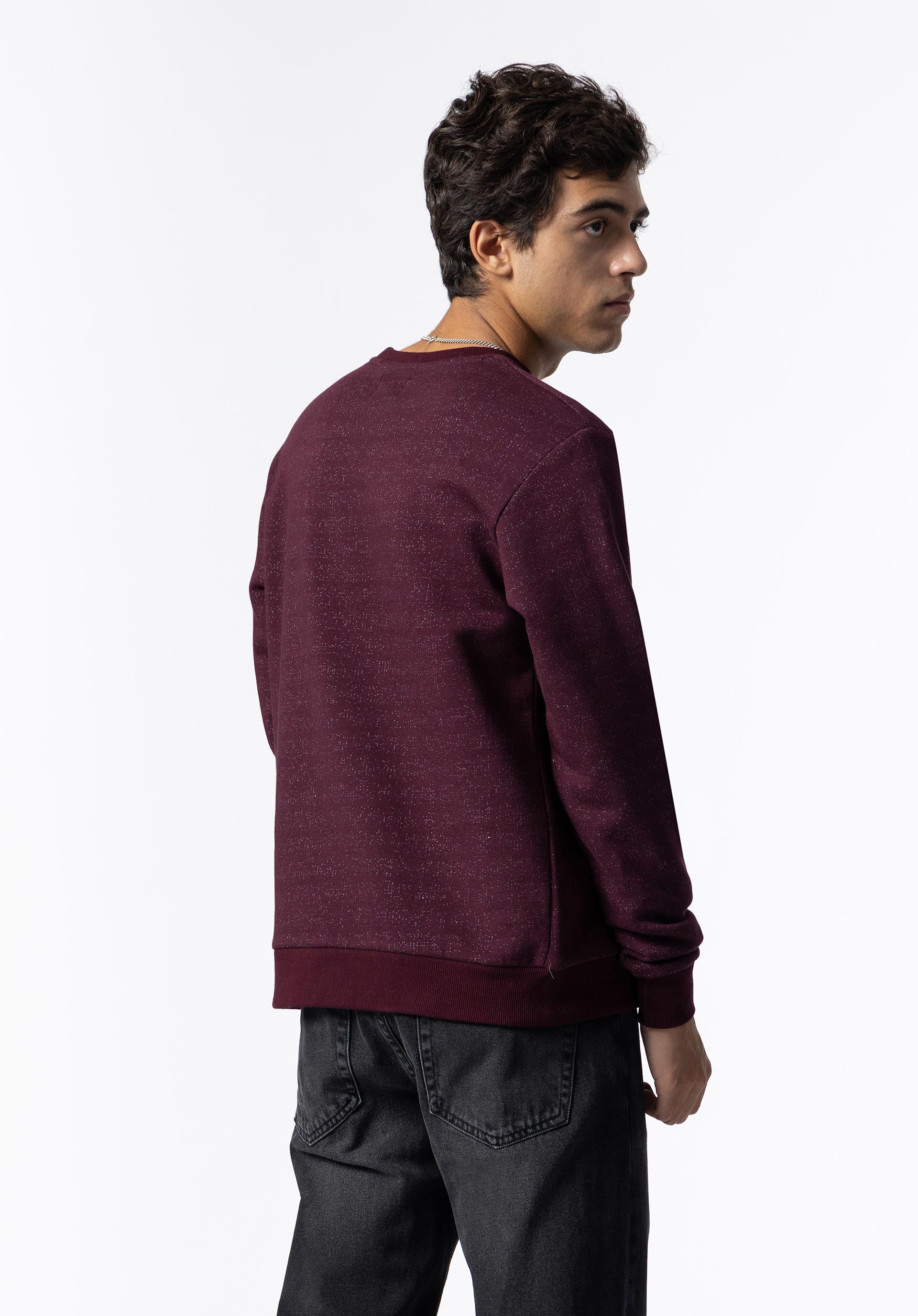 Sweatshirt com Bordado Frontal