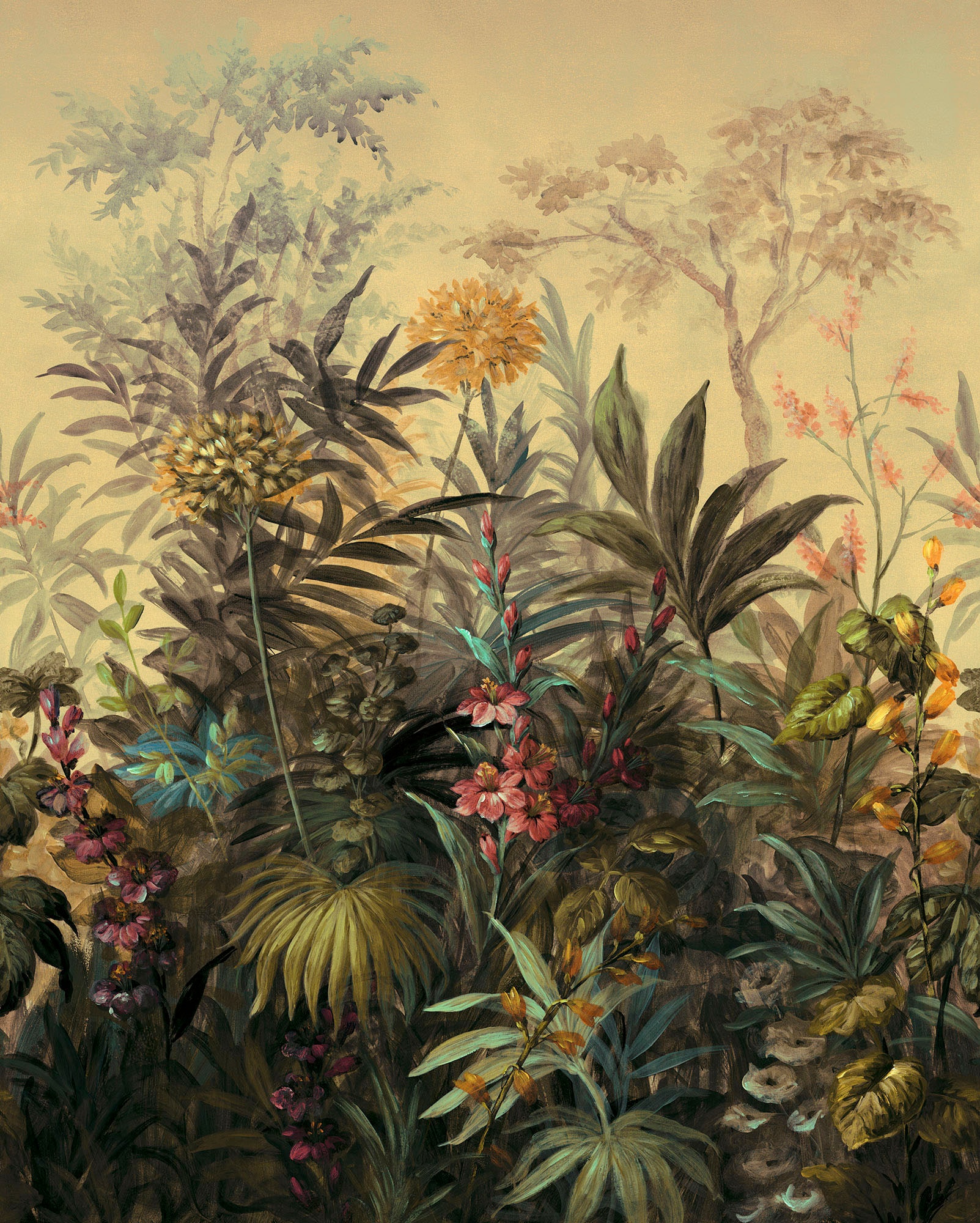Komar Fototapete »Digitaldruck Vlies -  Hernandez - Grösse 200 x 250 cm« bedruckt glatt Wohnzimmer, Schlafzimmer