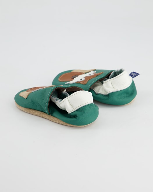 Beck 6003 Krabbelschuhe in Grün