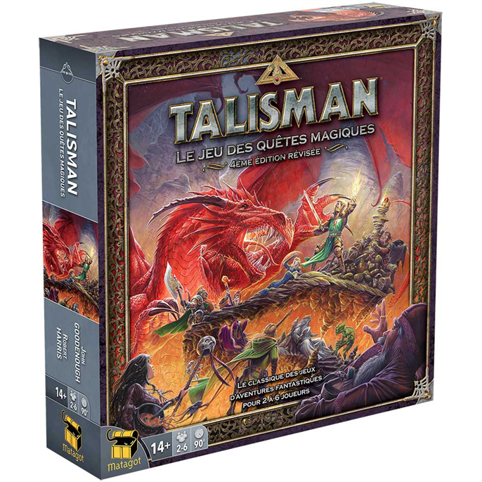 Talisman : 4ème édition - Boîte esquintée
