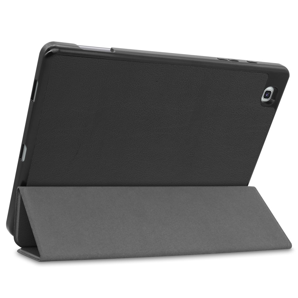 Samsung Galaxy Tab S6 Lite (2024/2022/2020) Leder Tasche Smart Case Hülle S-Pen Halterung - Schwarz