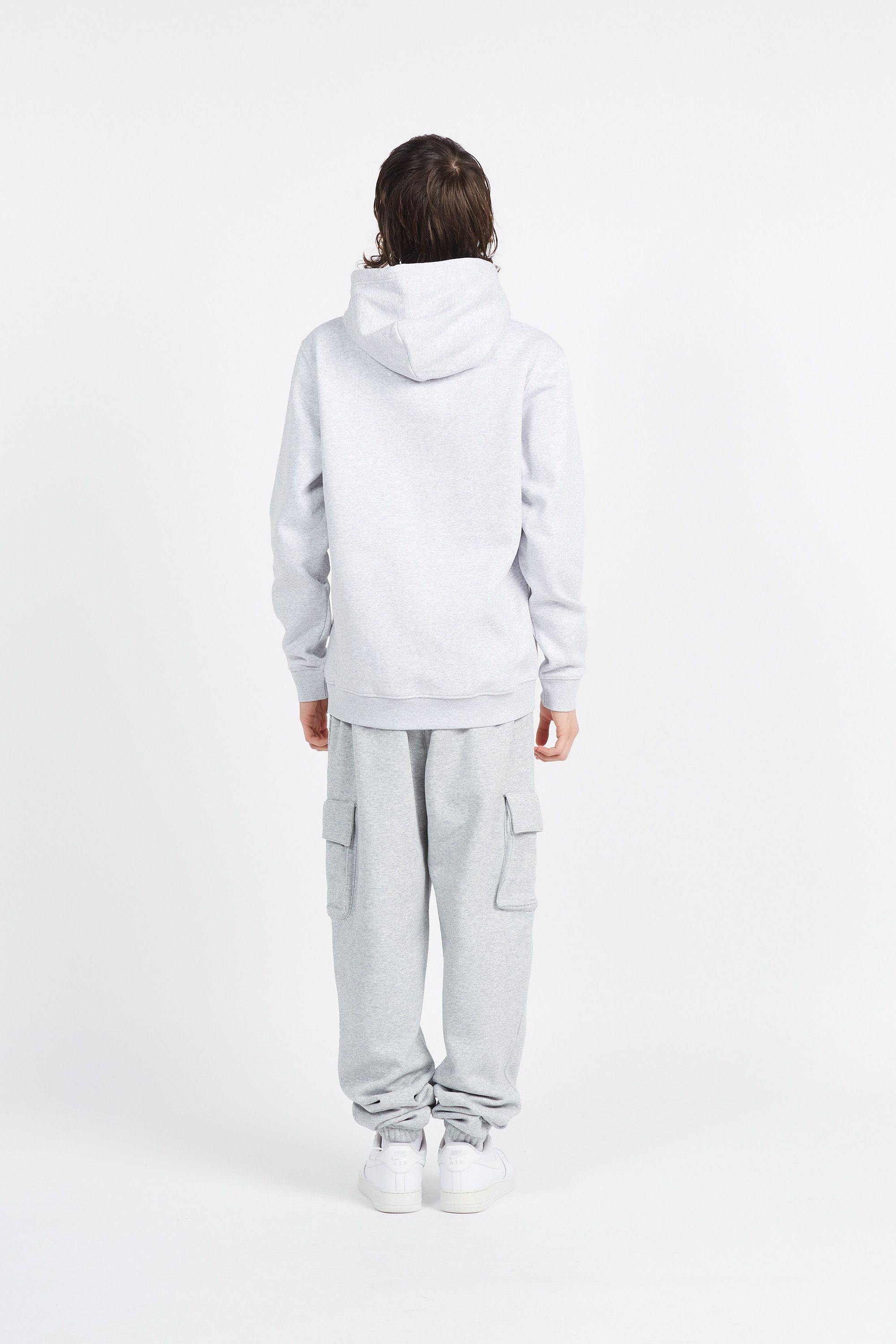 TOMMY JEANS Hoodie TJM REG ESSENTIAL FL Gris