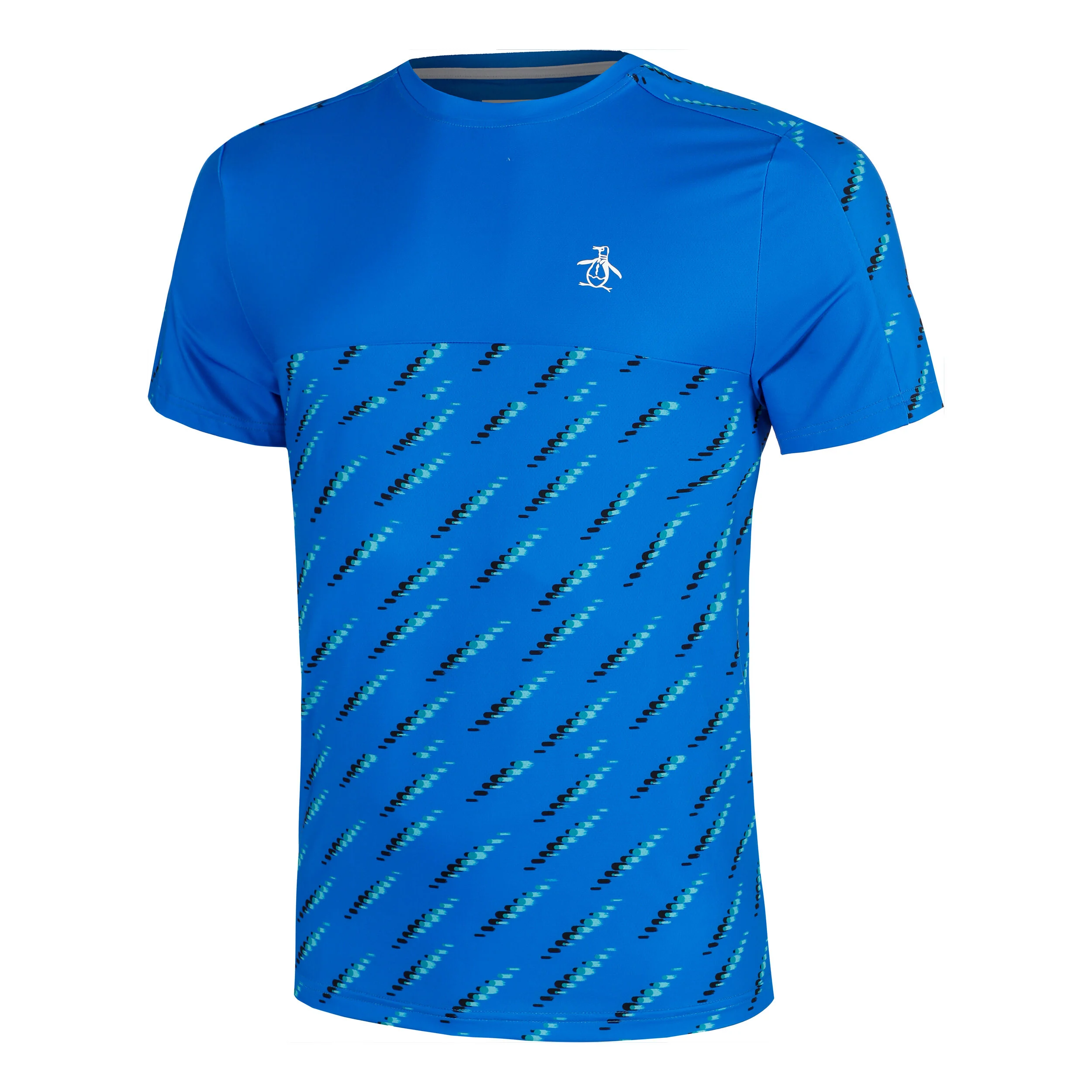 Original Penguin Performance Tennis Ball T-shirt Hommes - Bleu