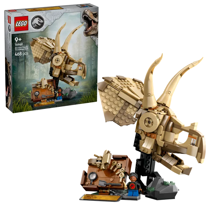 LEGO Jurassic World 76969 Dinosaur Fossils: Triceratops Skull