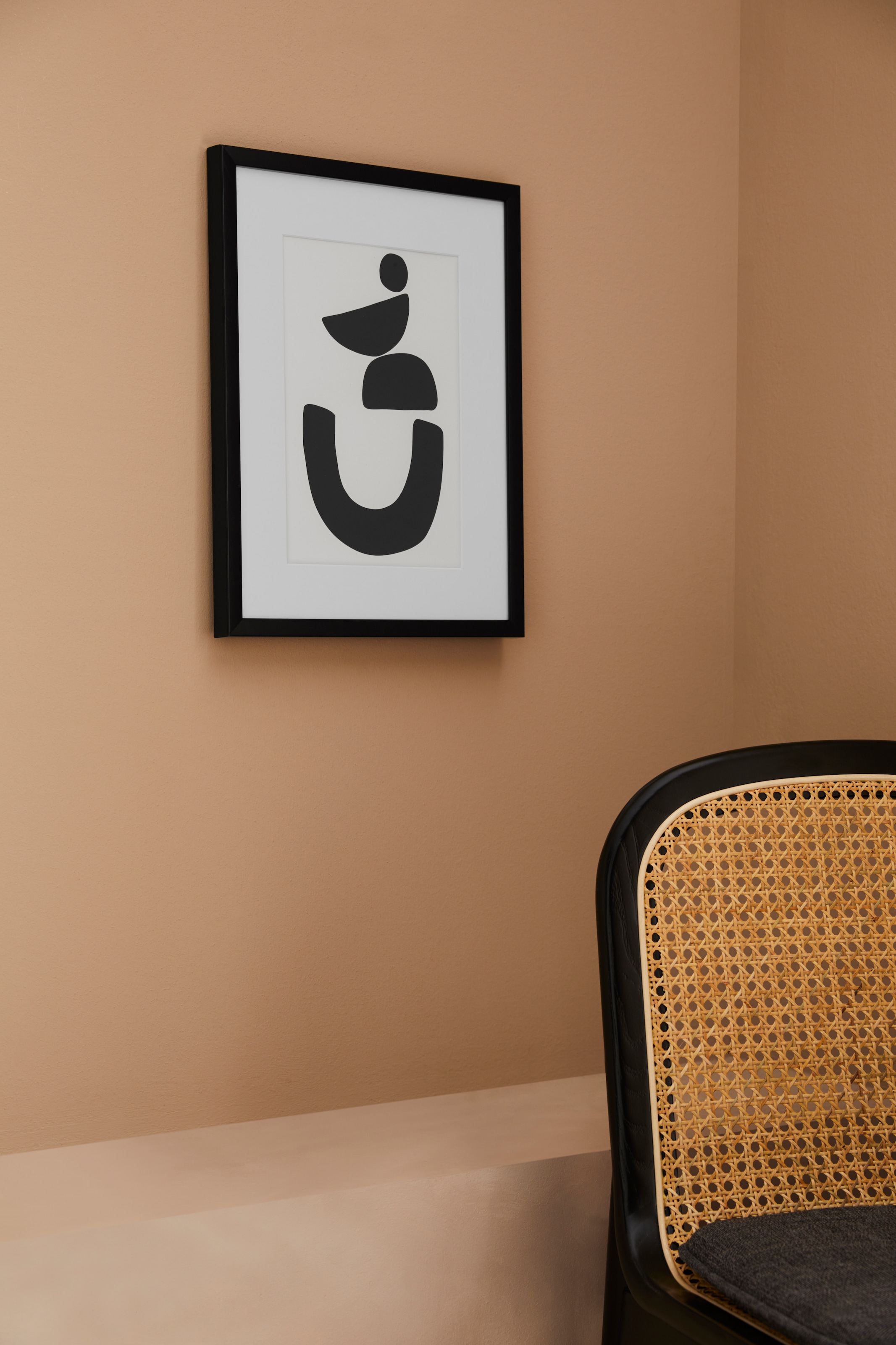 LeGer Home by Lena Gercke Bild »Black is Beautiful II« Abstrakt | Kunst | Modern | Schwarz-Weiss 1 Stk. tlg. HD Premium Poster-Druck inkl. Holzrahmen