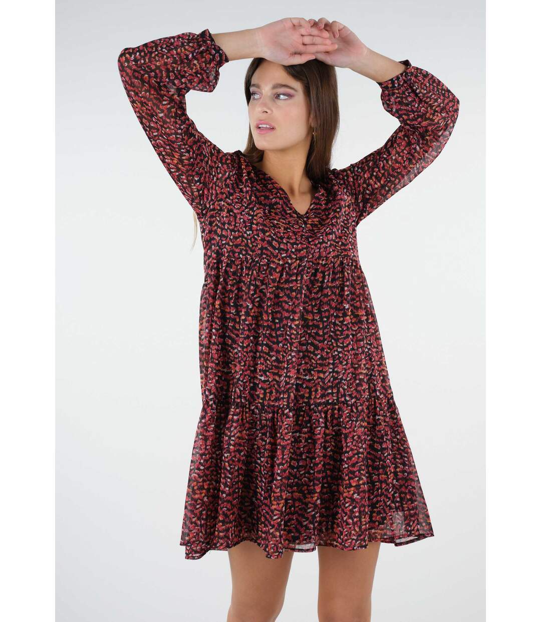 Robe imprimé animalier SOLA