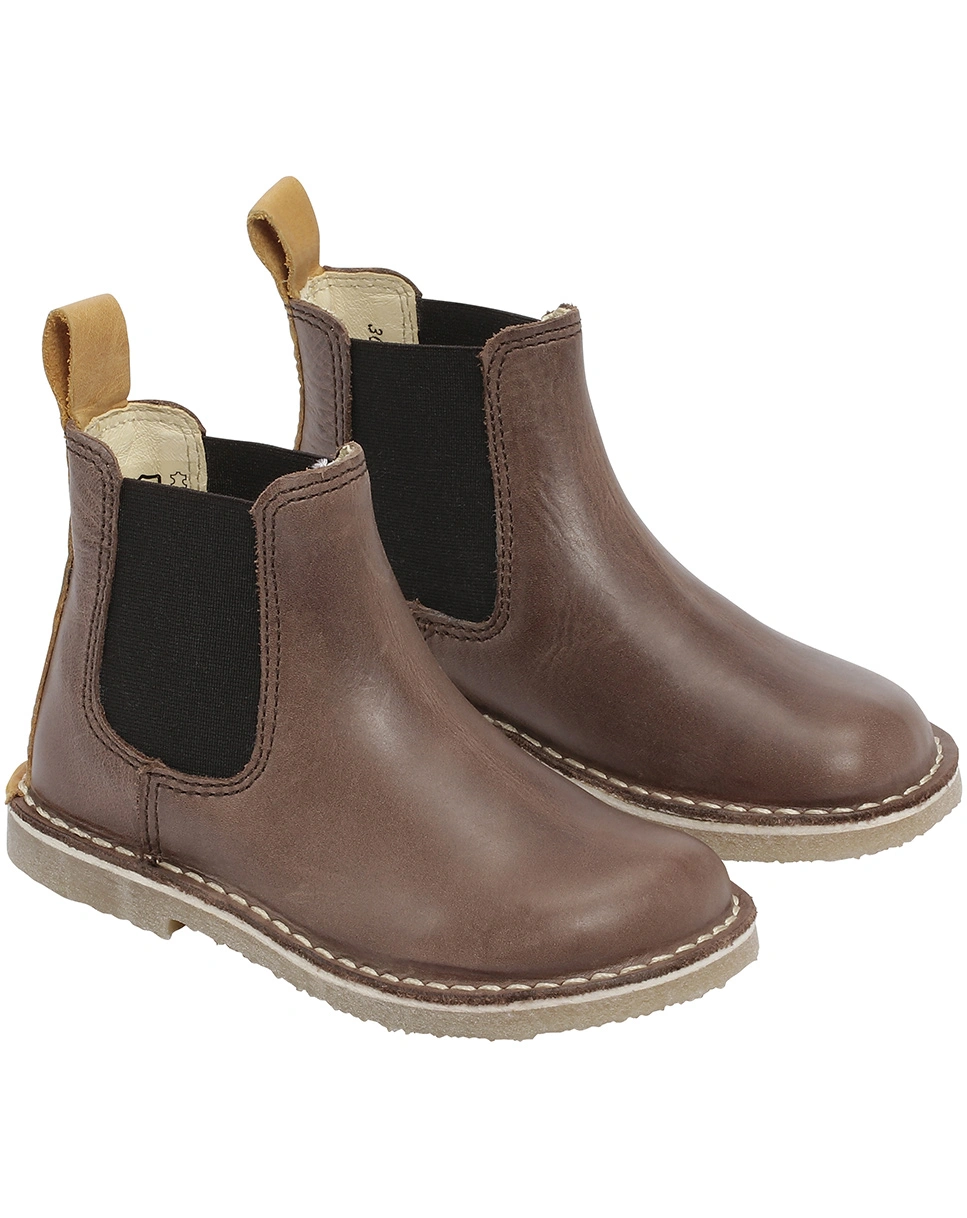 Chelsea-Boots CAJSA in brown/yellow