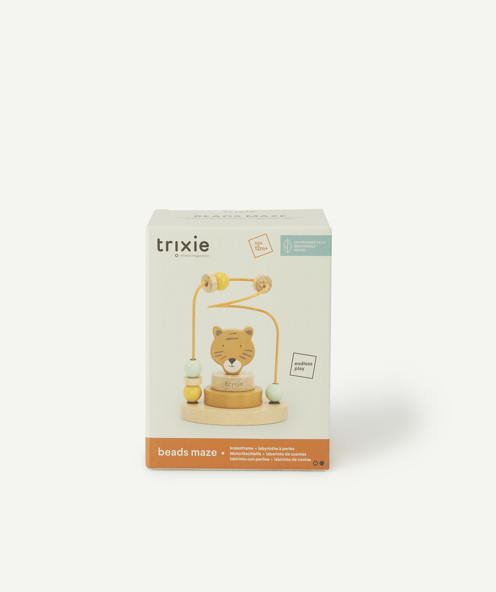 TRIXIELABYRINTHE AVEC PERLES EN BOIS MONSIEUR TIGRE