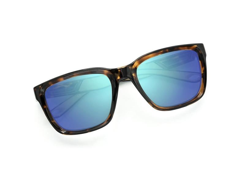Nectar Sonnenbrille Tide Folly Tortoise Braun/Blau Stylische Sonnenbrille