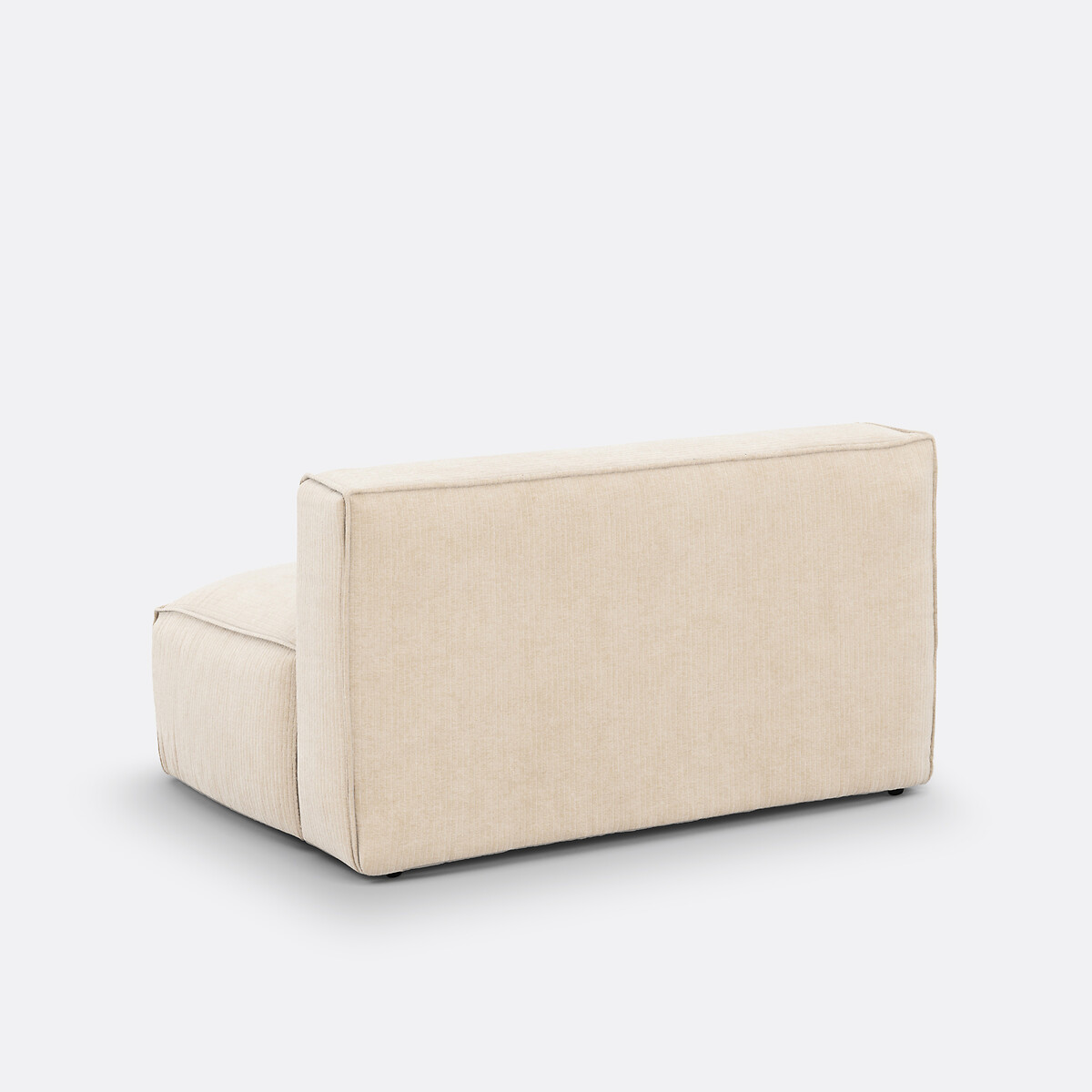 LA REDOUTE INTERIEURS<br>Sofá modular em veludo vintage canelado, Seven