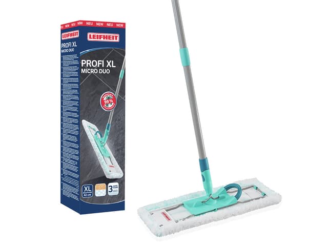 Leifheit Profi XL micro duo Gulvvasker Hvid/Grøn