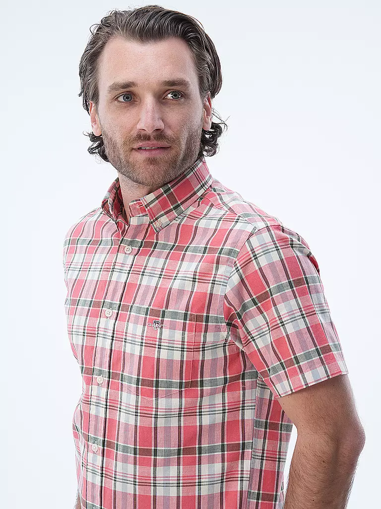 GANT Hemd Regular Fit  rot