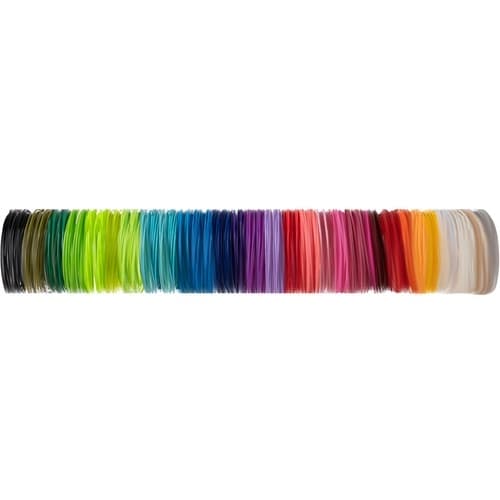 30-Pak - Filament PLA til 3D-penn - 1,75 mm x 10 m