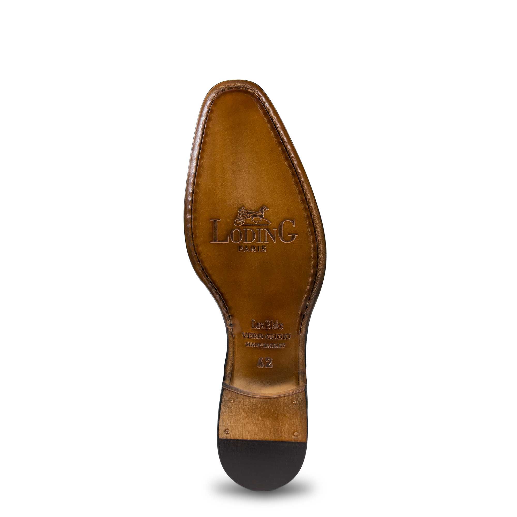 Richelieu One-Cut Napoli 385 noir