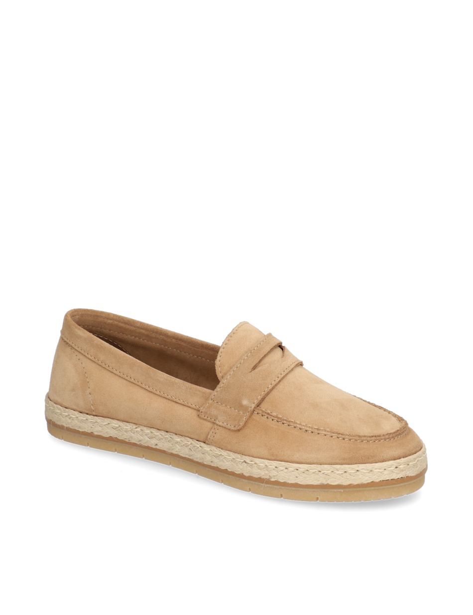 Veloursleder Slipper sportiv