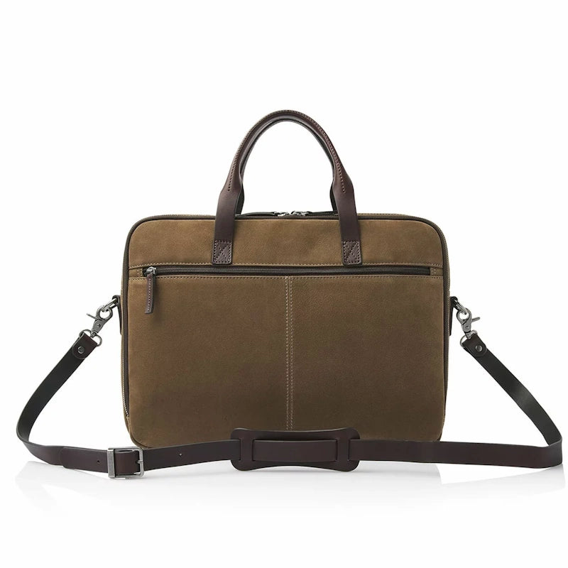Castelijn & Beerens Nubuck Laptoptas RFID 15,6