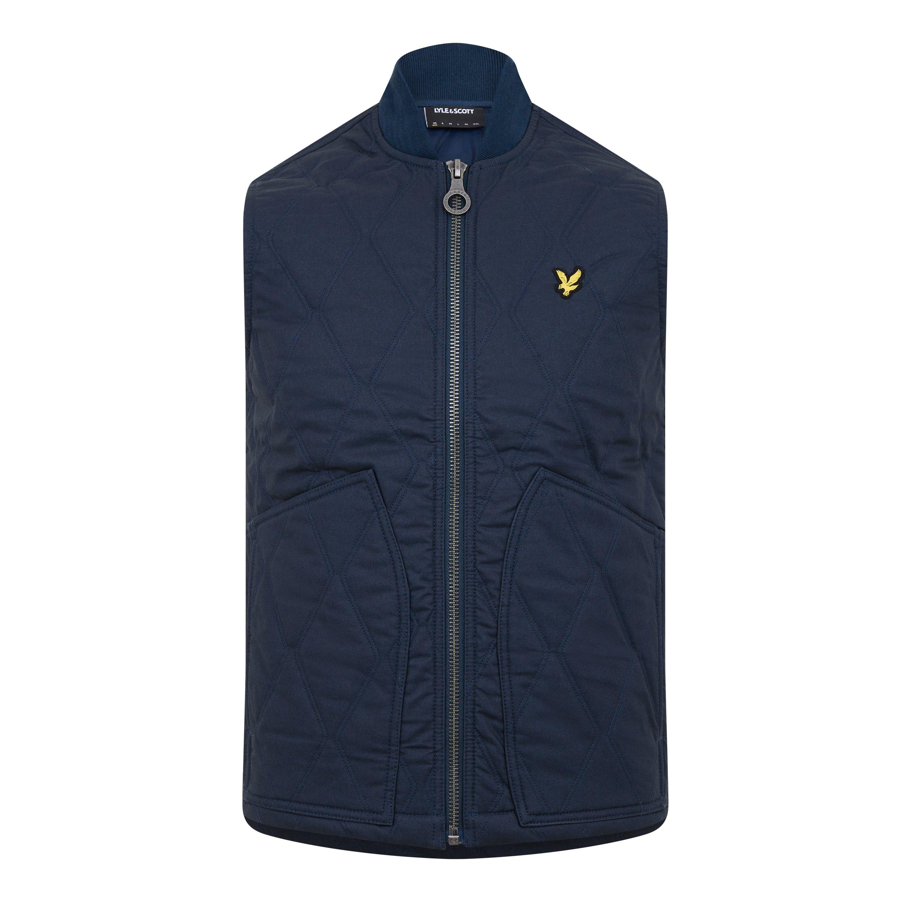 Lyle and Scott Quilt Gilet Sn99