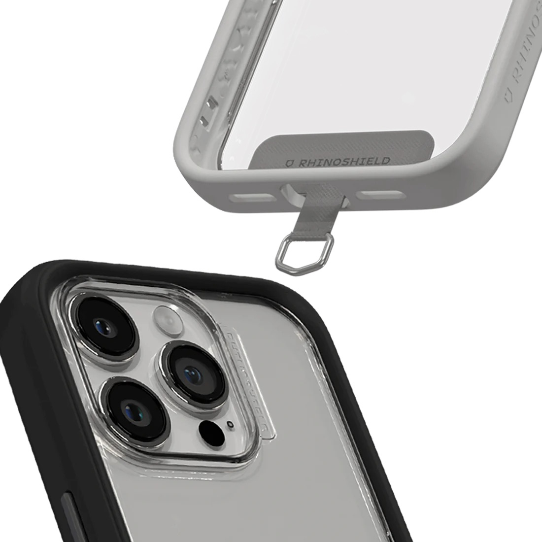 iPhone 15 MagSafe Hardcase Hülle Mod NX (MPB0129515) - Camo Grün / Transparent