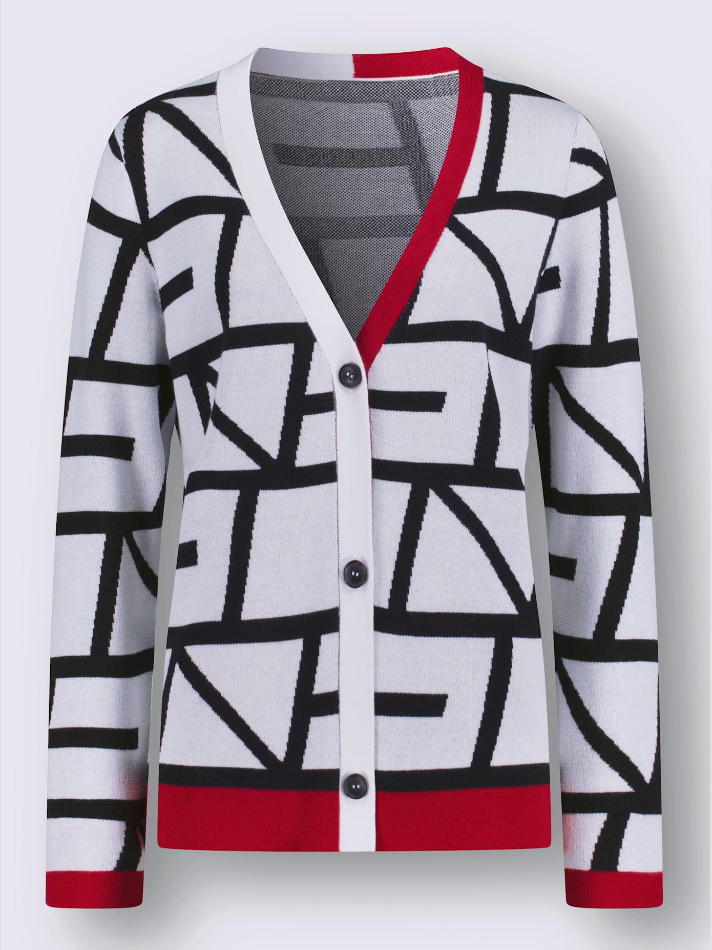 Veste en tricot tricot jacquard de qualité