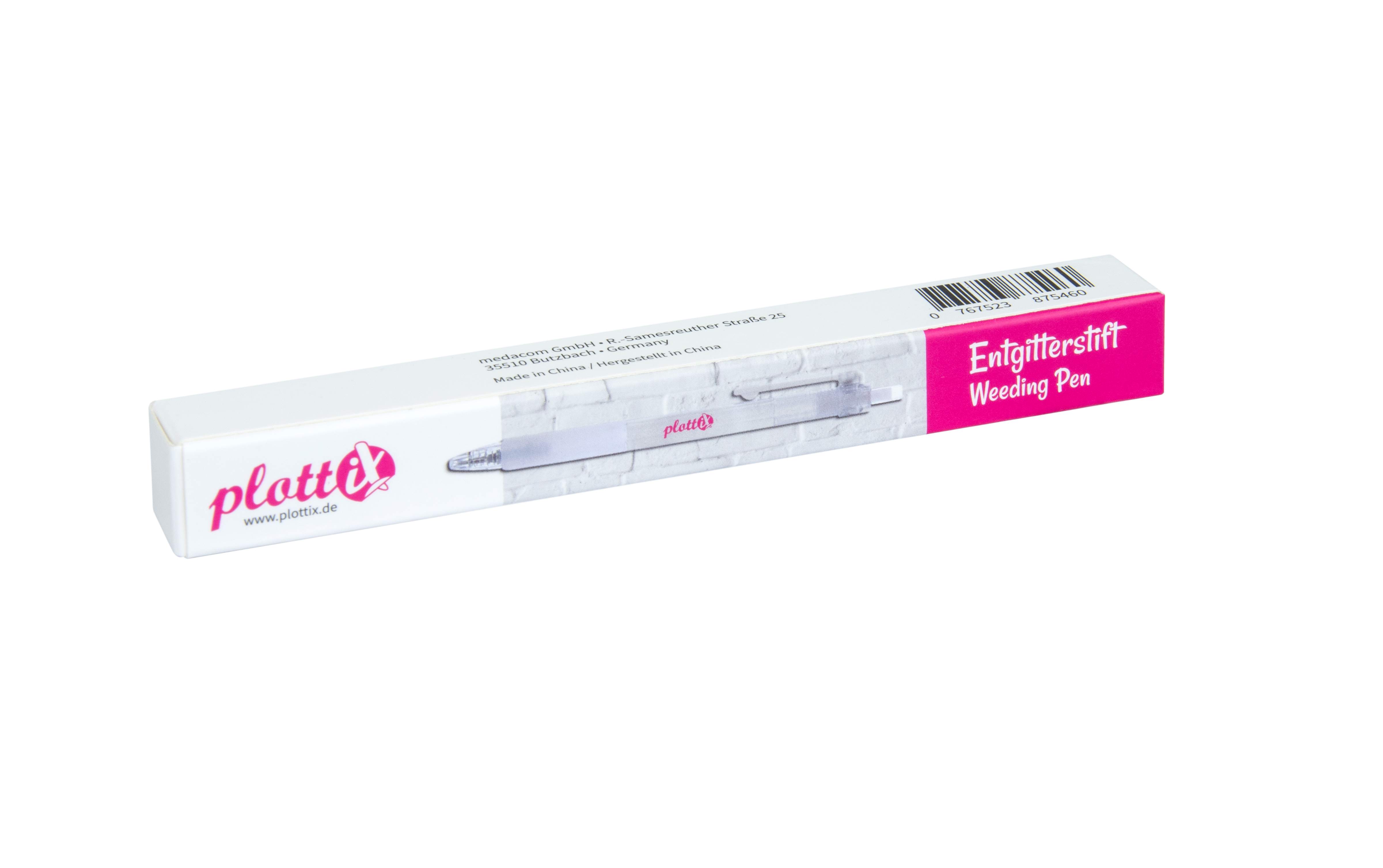 plottiX Entgitterstift Weiß