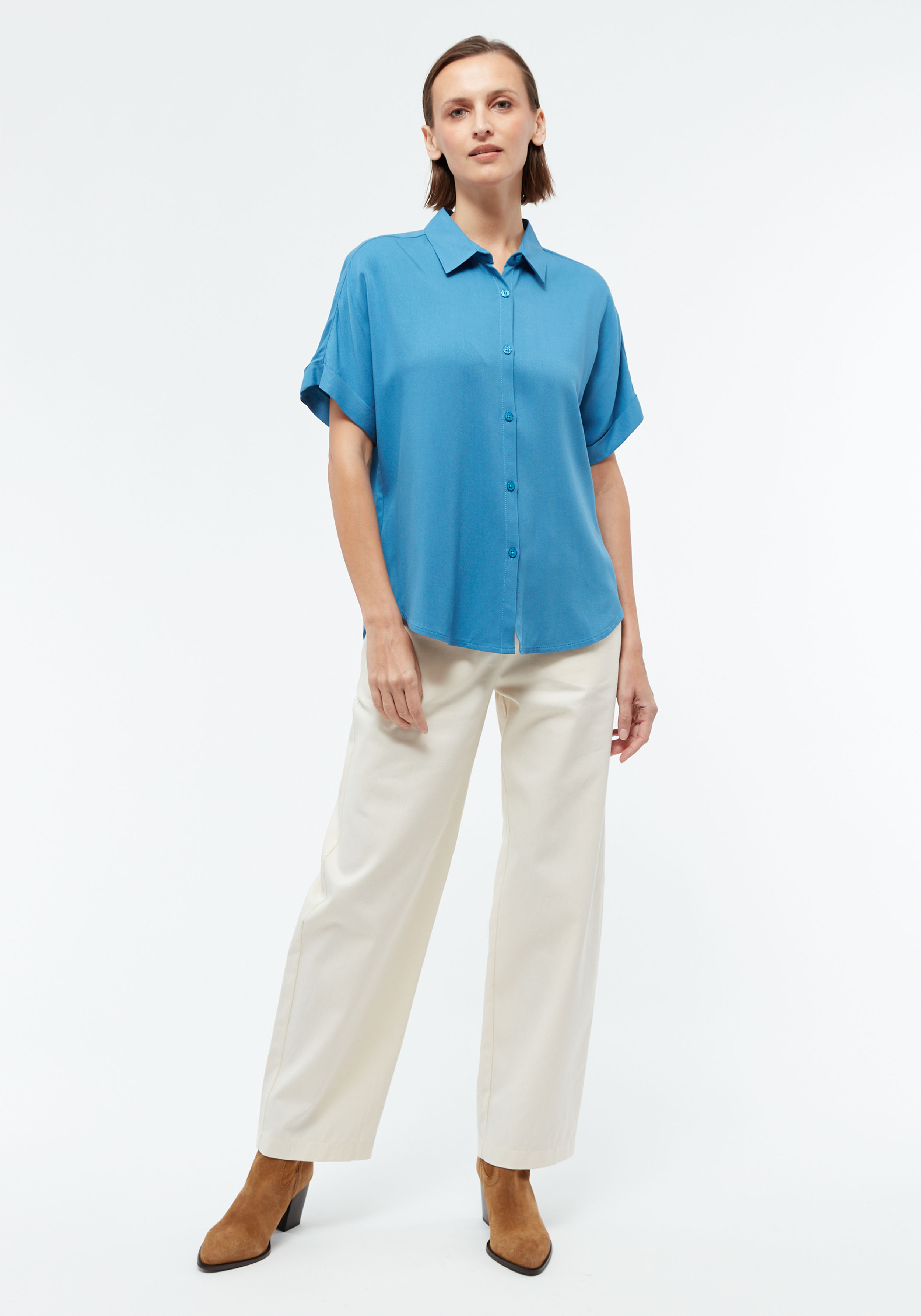 Givn Berlin Blusenshirt GBSarah Gentle Blue