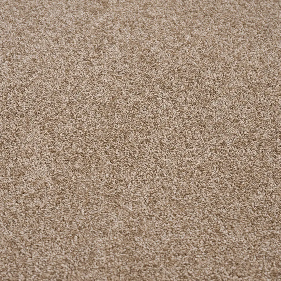 Uni Effen Laagpolig Vloerkleed Modern Beige - 140x200 CM