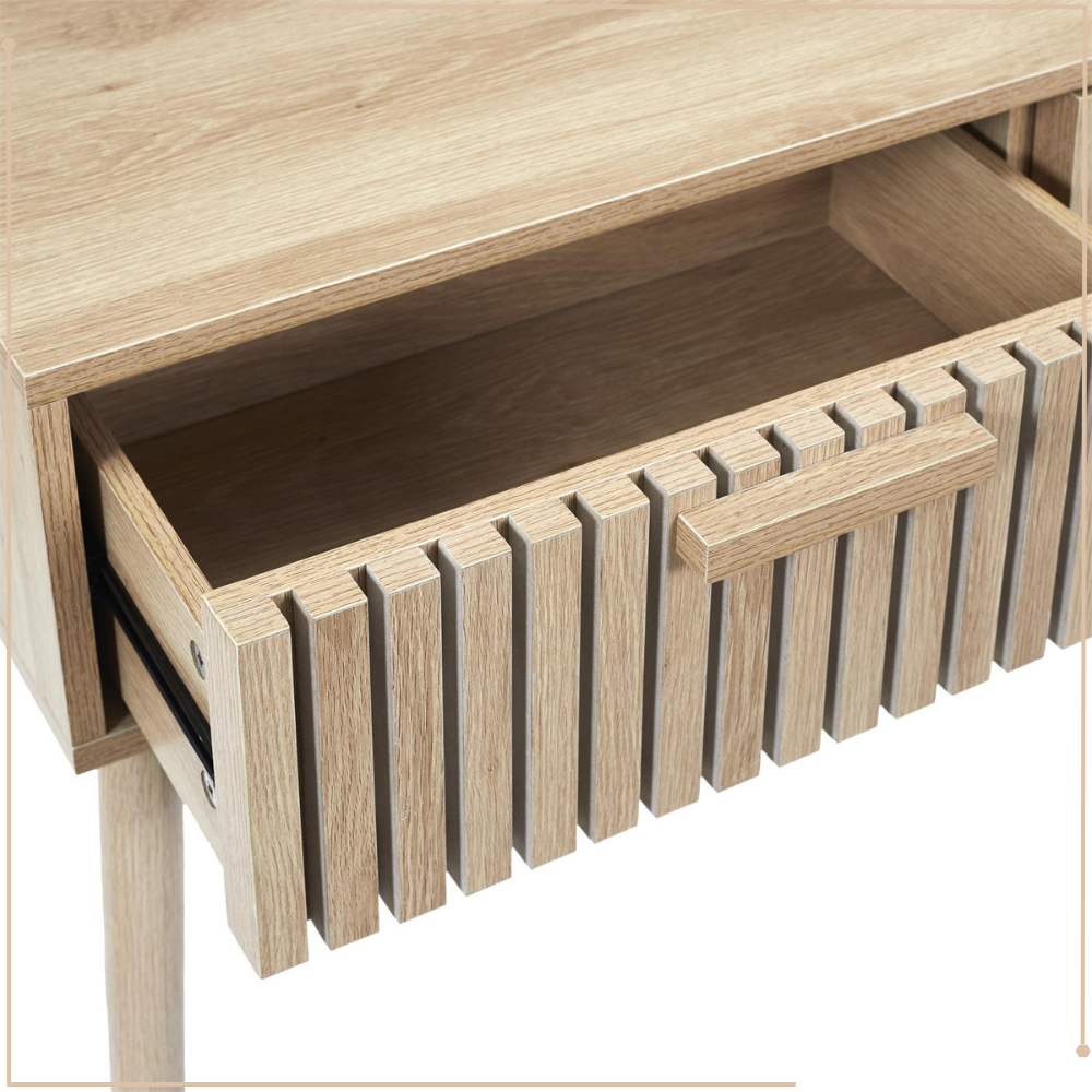 MISOU Klaus Sidetable Kaptafel Make up tafel met Lades Haltafel Con...