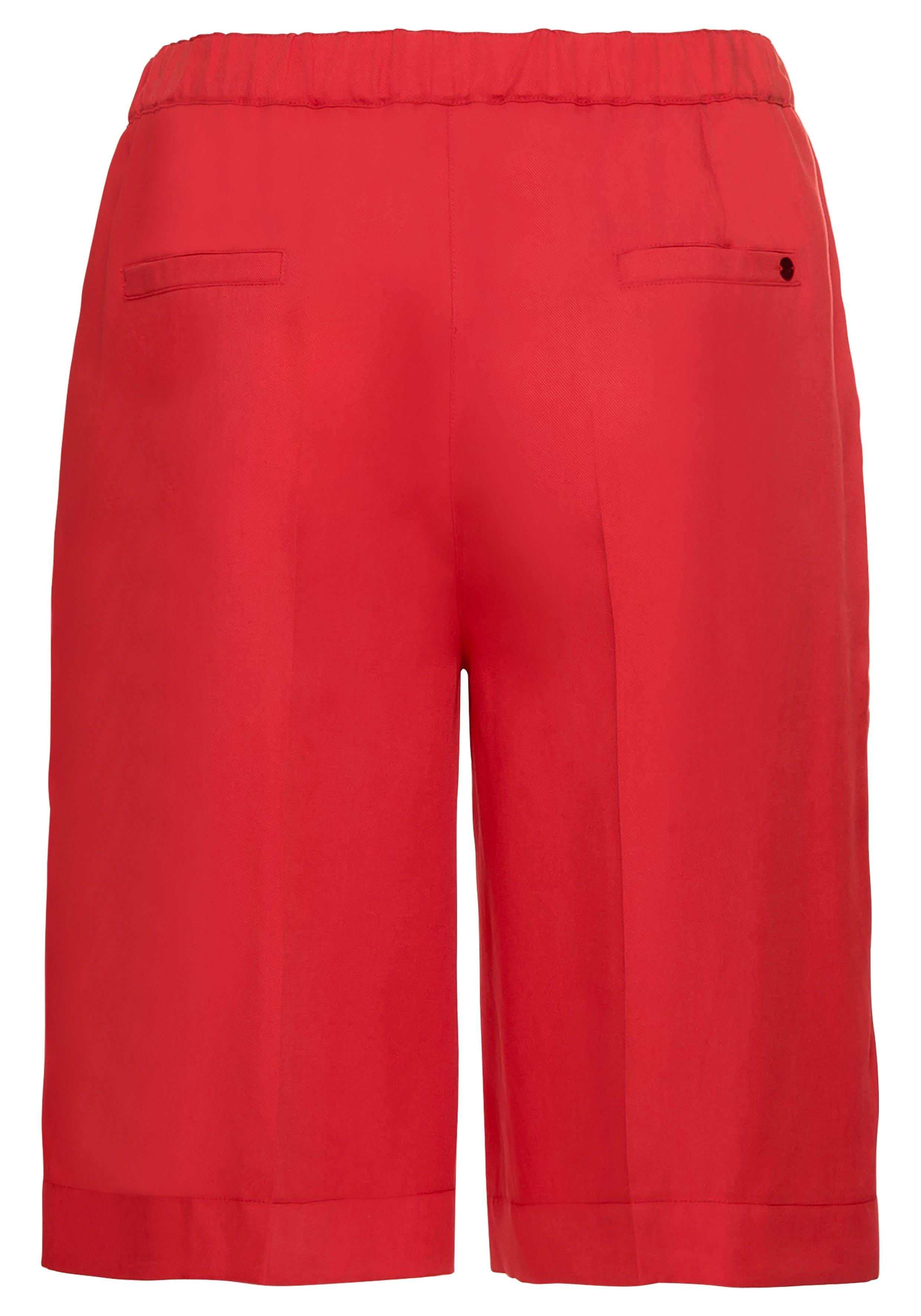 Bermudas mit Bügelfalten, aus  TENCEL™ Lyocell