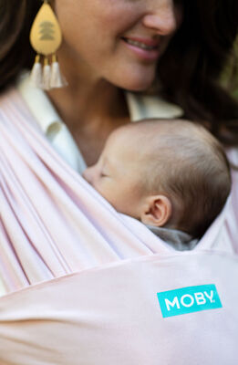 Moby Classic Bæresjal, Rose Quartz