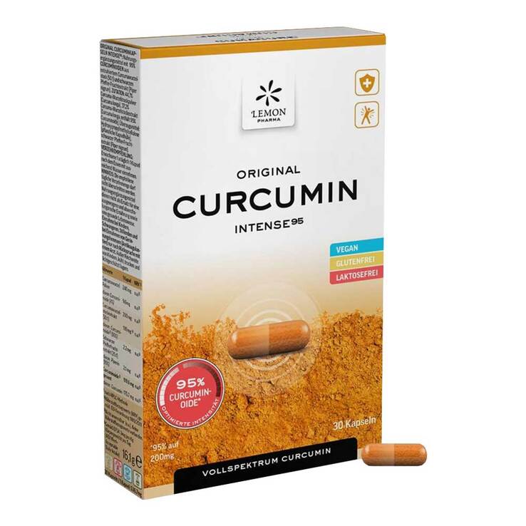 Curcumin Kapseln Cumacure intense 95 Kapseln, 30 St