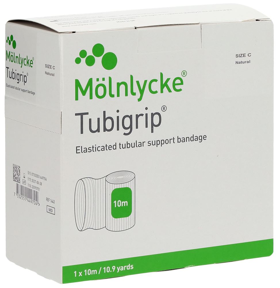 TUBIGRIP Schlauchbandage C 10mx6.75cm nature 1 Stk