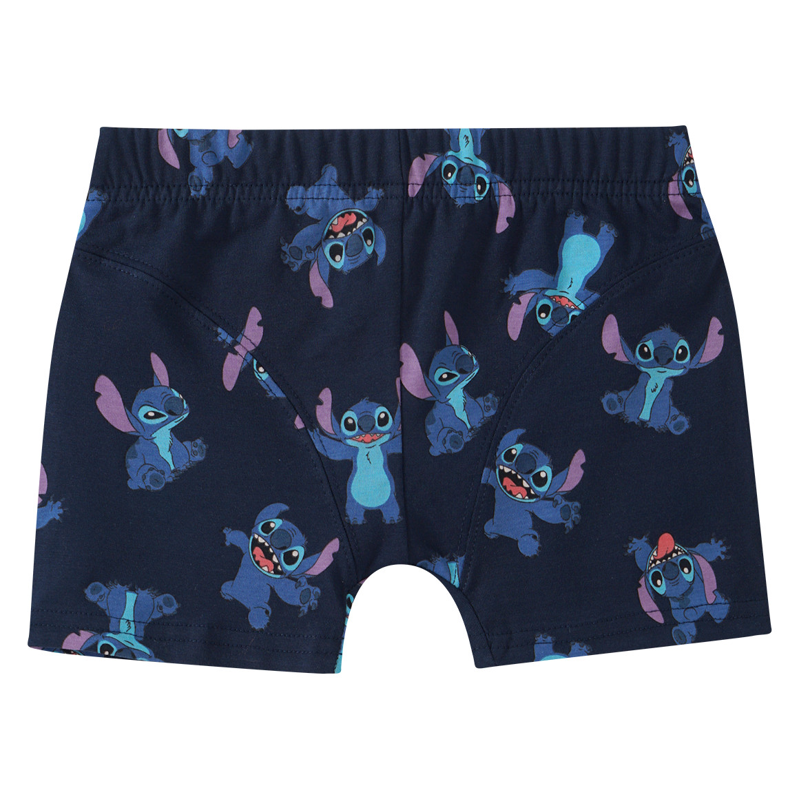 Topolino 3 Disney Stitch Boxer mit Prints dunkelblau / hellblau